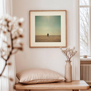 Dreamlike minimalist surrealism art for modern interiors