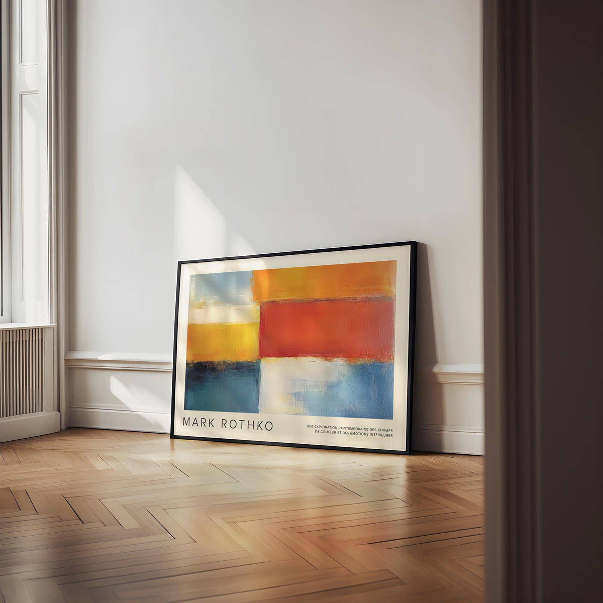 mark rothko art inspired by colour field painting