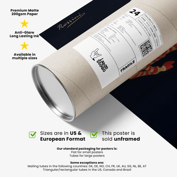 Vintage Beverage Art print with beige accent, perfect for eclectic bedroom walls