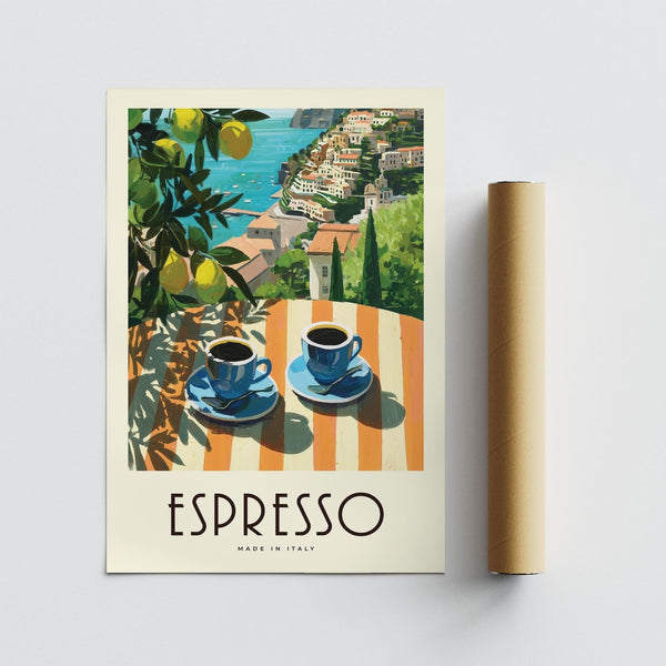 Scenic Italian Kitchen Painting for a Mediterranean kitchen vibe