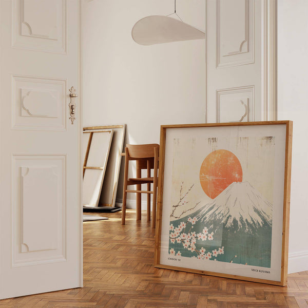 Square Print with a serene and tranquil design