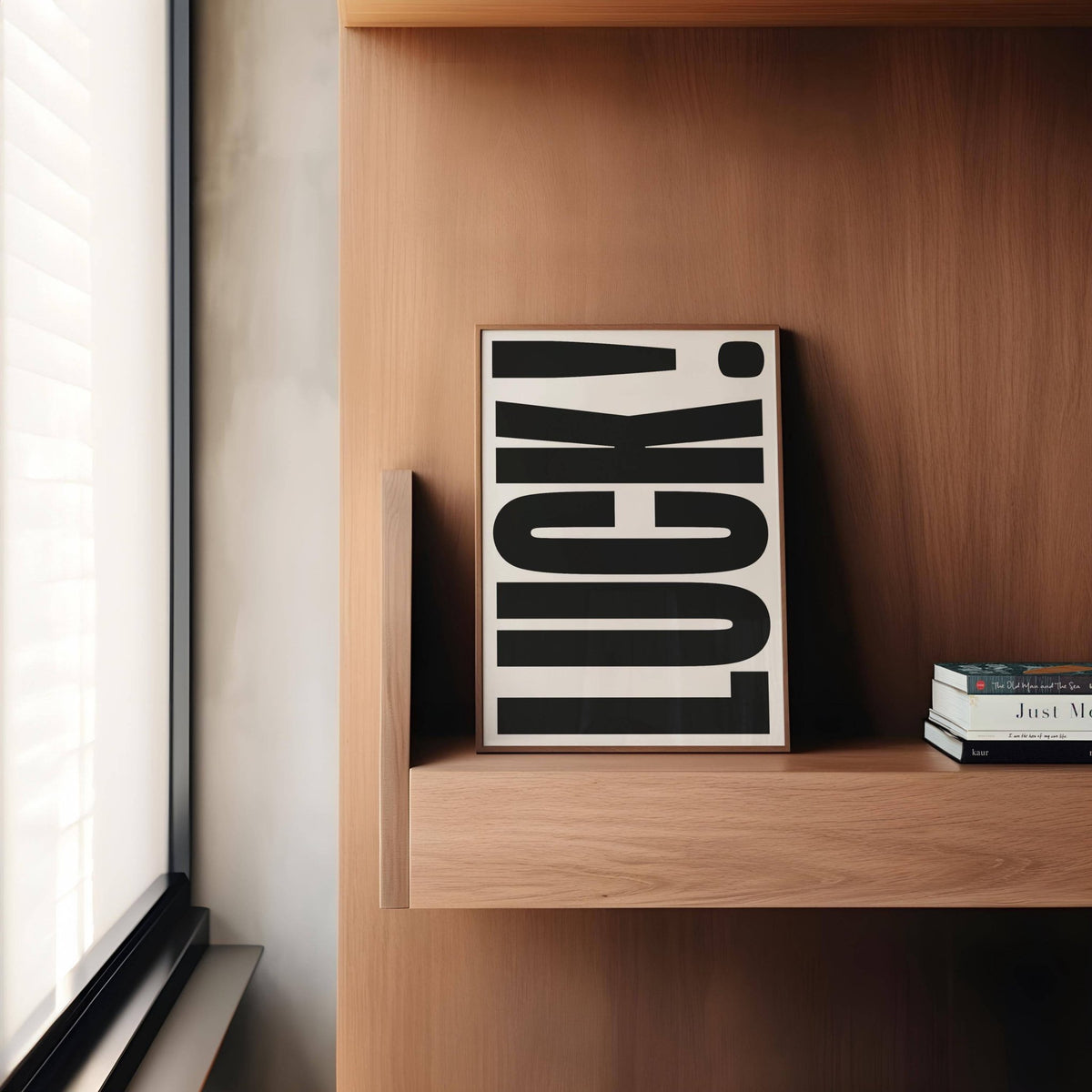 Simple and meaningful artwork ideal for good luck gifts