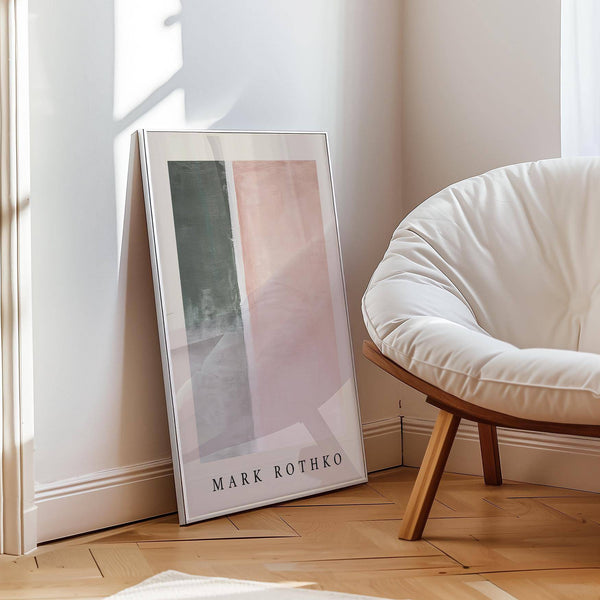 Non-reflective matte finish used in pastel art wall painting