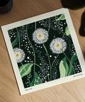 Dandelion-themed poster for home or office decor.