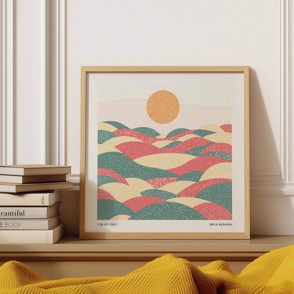 Serene pastel abstract artwork ideal for contemporary living rooms