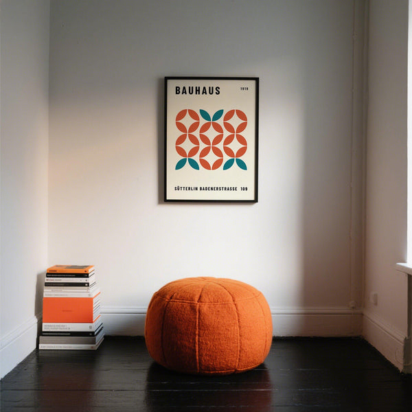 Clean and balanced layout in this modern geometric wall art poster.