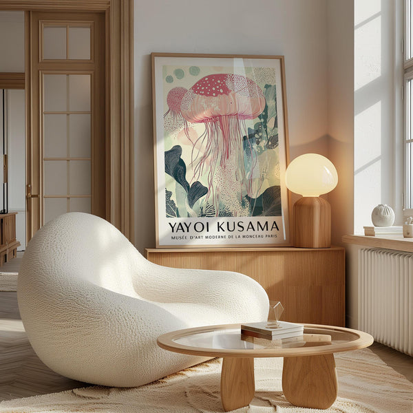 Underwater-themed Sea Animal Wall Art with layered sea textures.