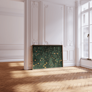 Floral artwork suited for modern bedroom decor