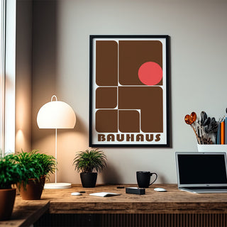 Vertical wall art for offices in modern creative studios