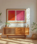 Modern Rothko-inspired unframed art print