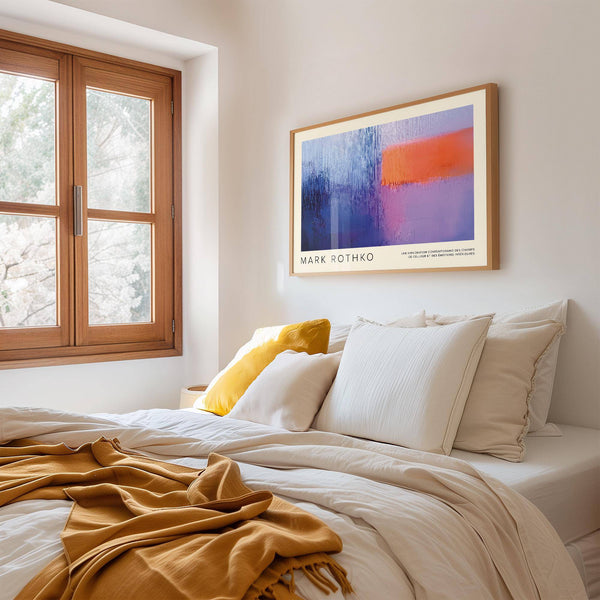 modern art by Mark Rothko print for home decor