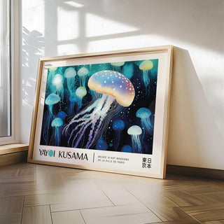 Decorative jellyfish wall art for marine-inspired decor