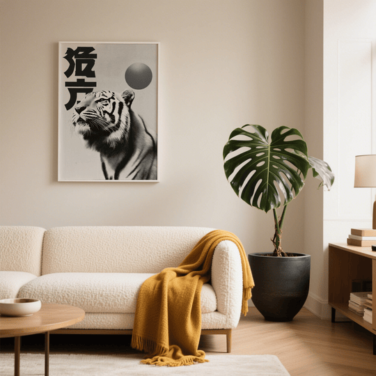 Monochrome Tiger