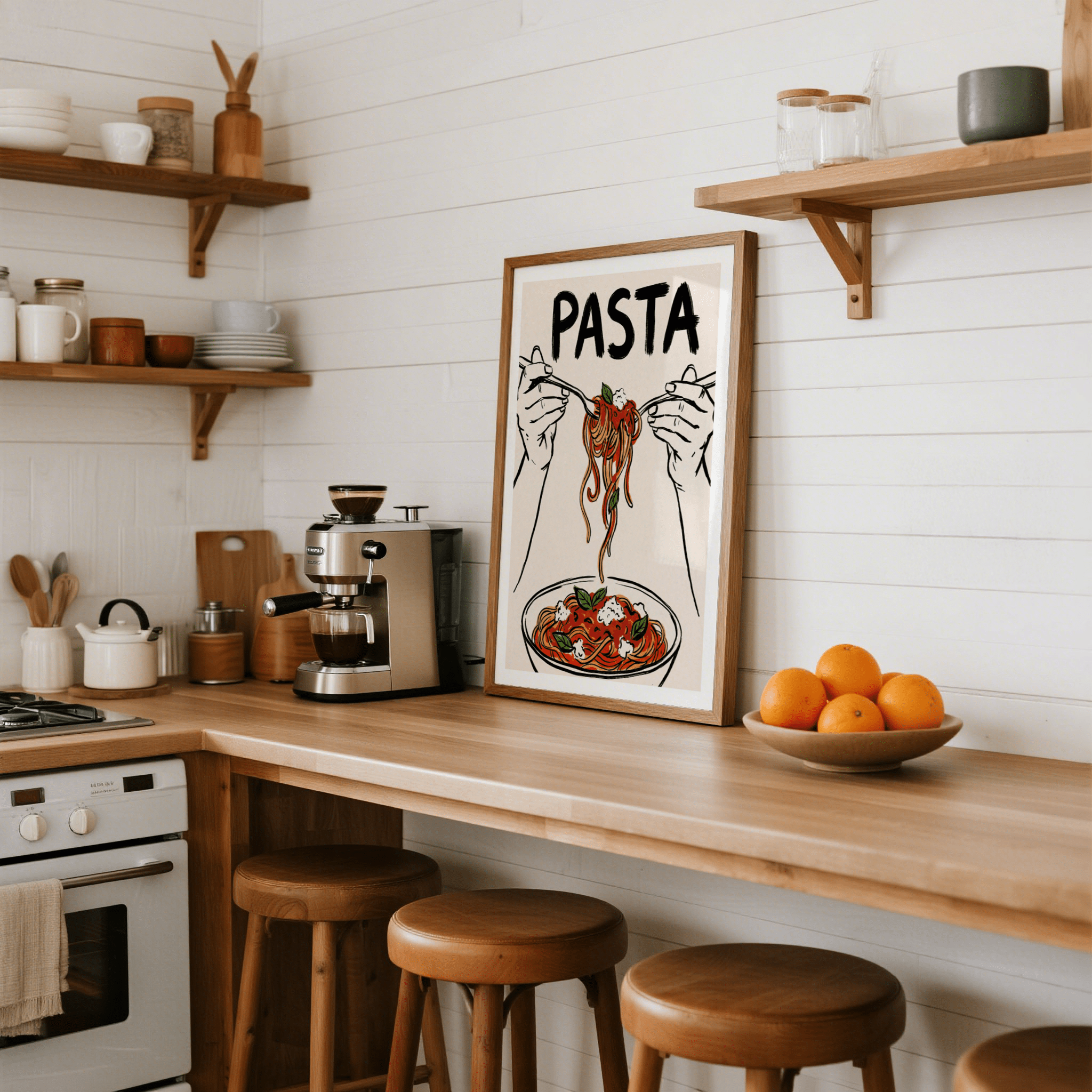 Pasta Art Print
