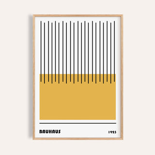 Modern geometric art featuring bold Bauhaus-inspired design