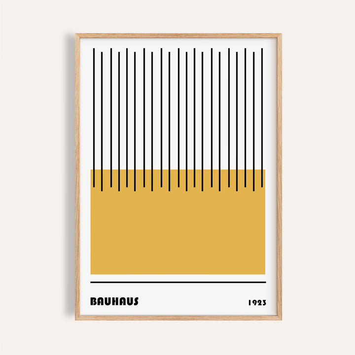 Modern geometric art featuring bold Bauhaus-inspired design