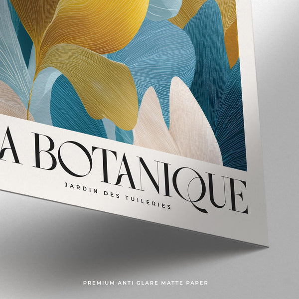 Premium matte paper poster, luxurious wall art in nature style