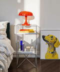 Dachshund Dog Print featuring yellow shades, perfect bedroom print