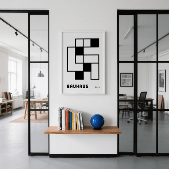 Minimalistische Blockkunst
