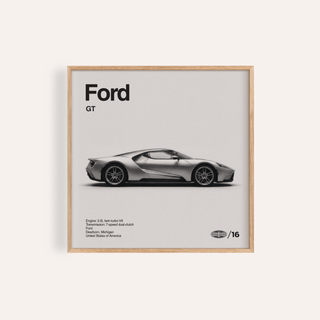American Supercar Wall Art