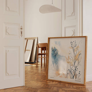 Subtle and serene neutral prints suitable for relaxation spaces