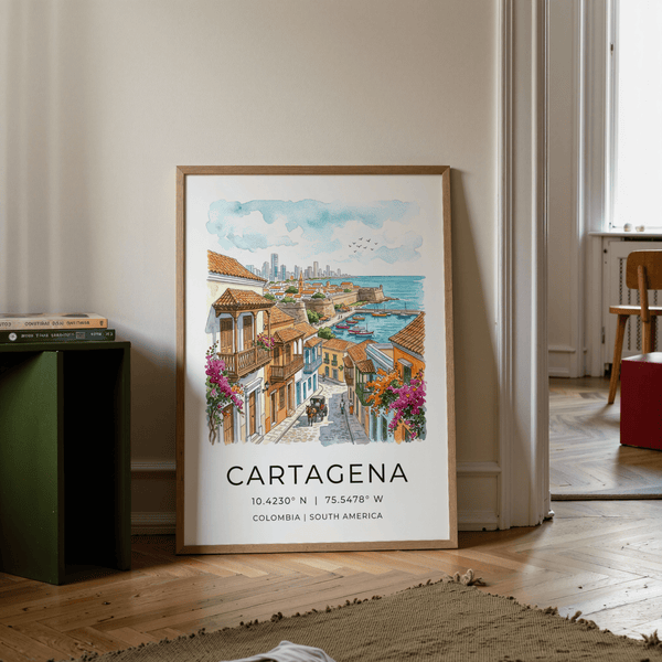Encantadora Vista de Cartagena