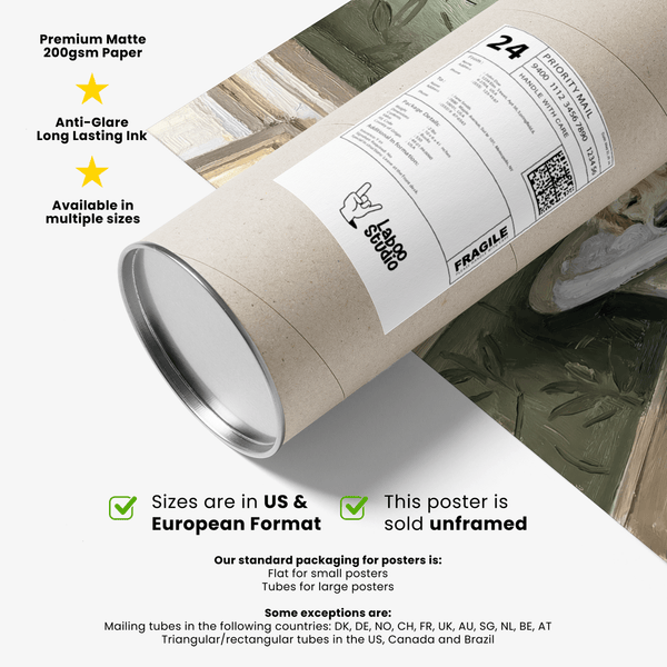 Golden Retriever Wall Art with relaxing Beige and White tones, dining room wall art