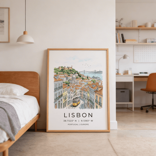 Encantadoras vistas de Lisboa