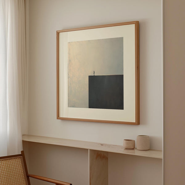 Unique existentialist decor with a powerful symbolic meaning