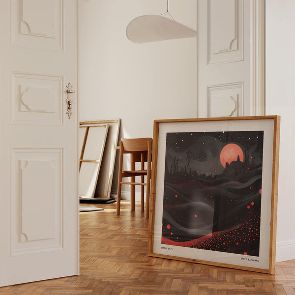 High-quality matte wall moon art ideal for contemporary decor