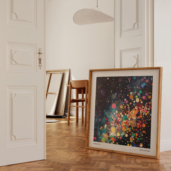 Contemporary galaxy posters with a bold cosmic effect