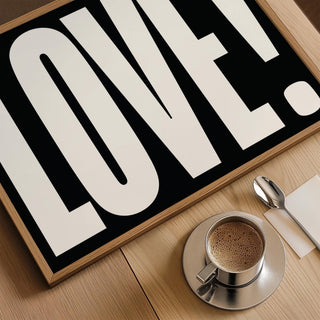 Horizontal or vertical display option for versatile inspired posters