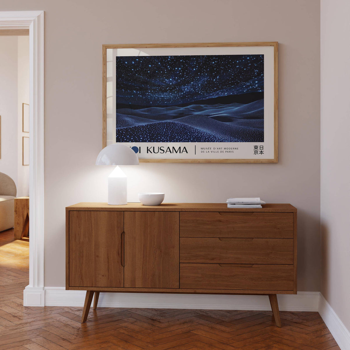 elegant night sky wall art for celestial-inspired decor