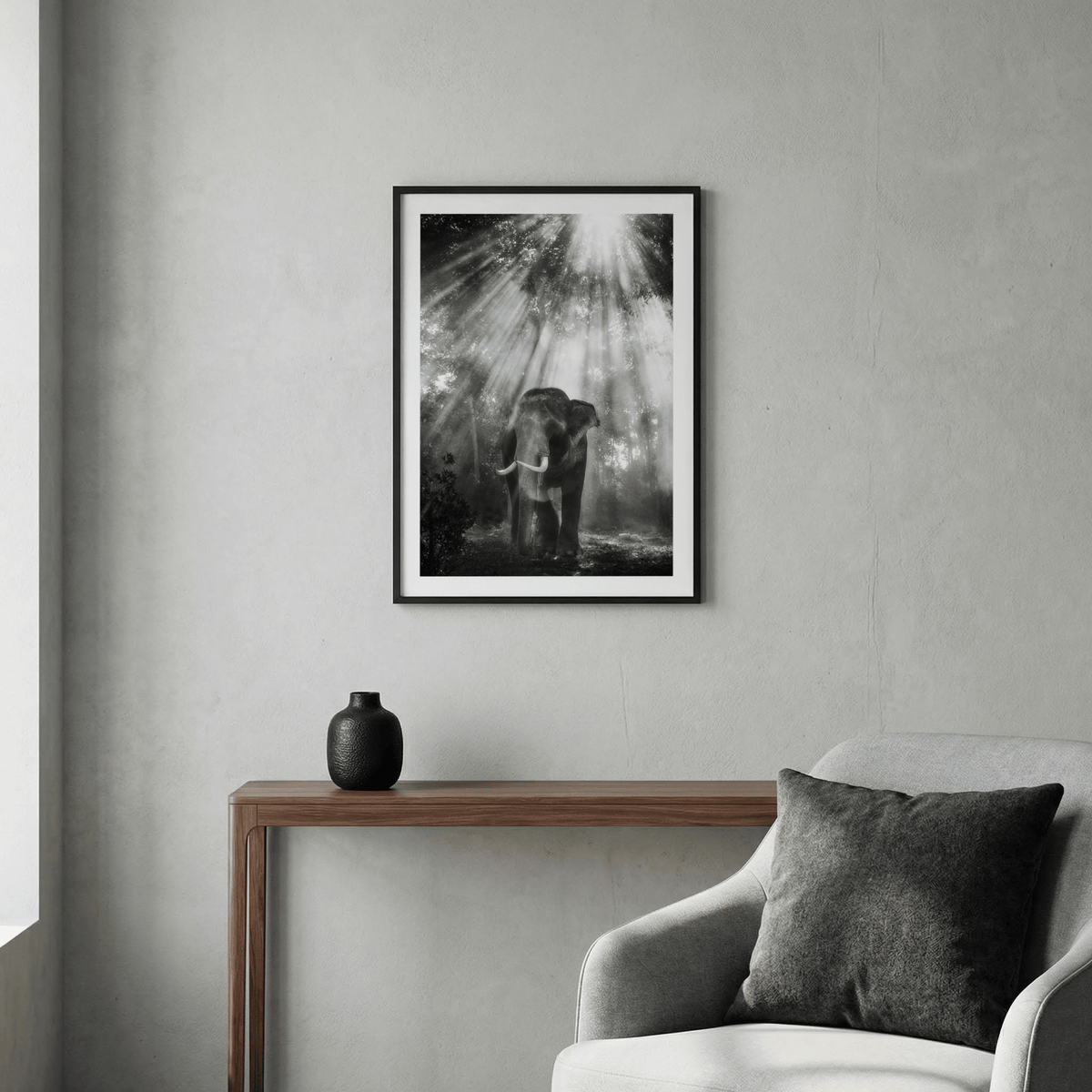 High-contrast wildlife scene shot as Nature Photography Wall Art print