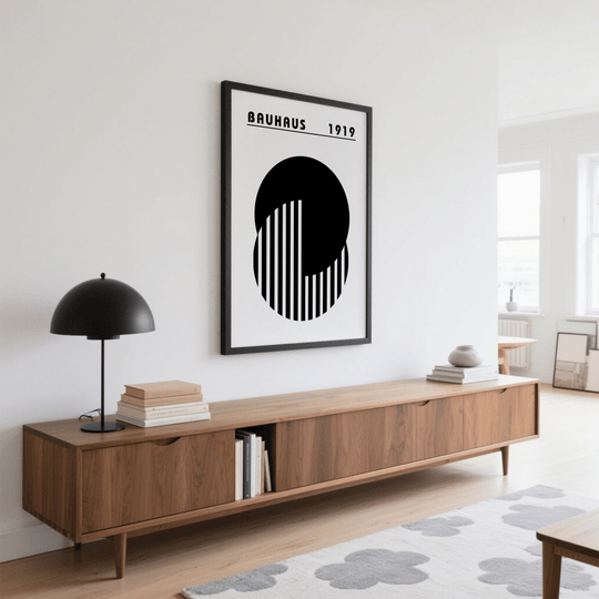 Minimalistisches Kunstposter