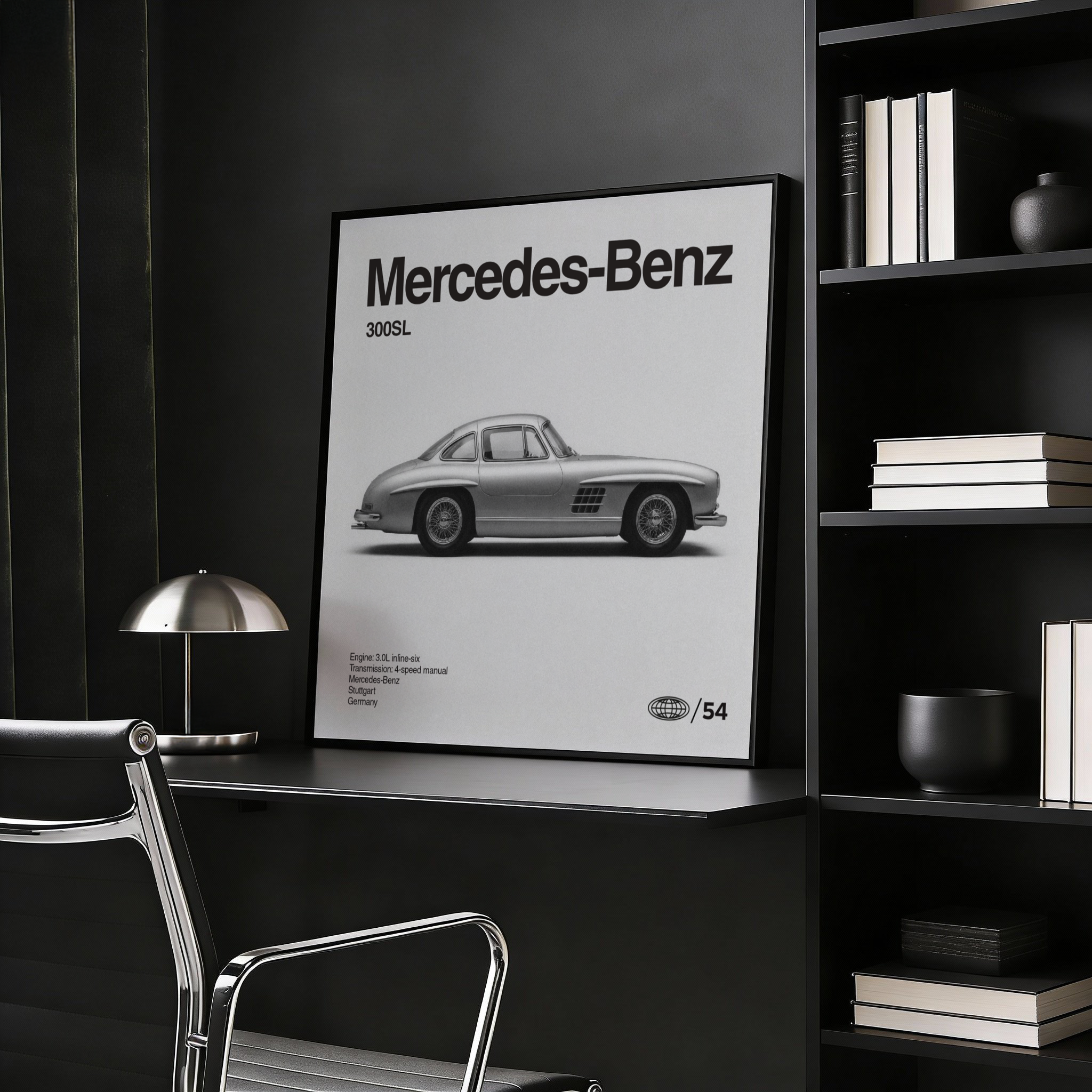 Mercedes 300SL Poster