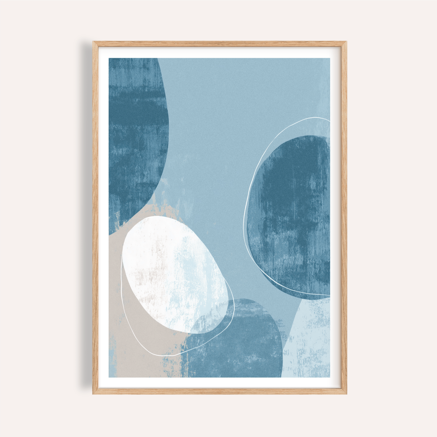 Contemporary Pattern Poster | Modern Abstract Print