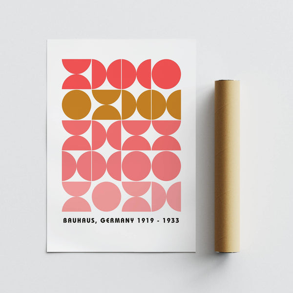 High-quality bold MCM wall art print on matte paper