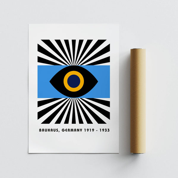 Living room styled with modern art geometric focal piece