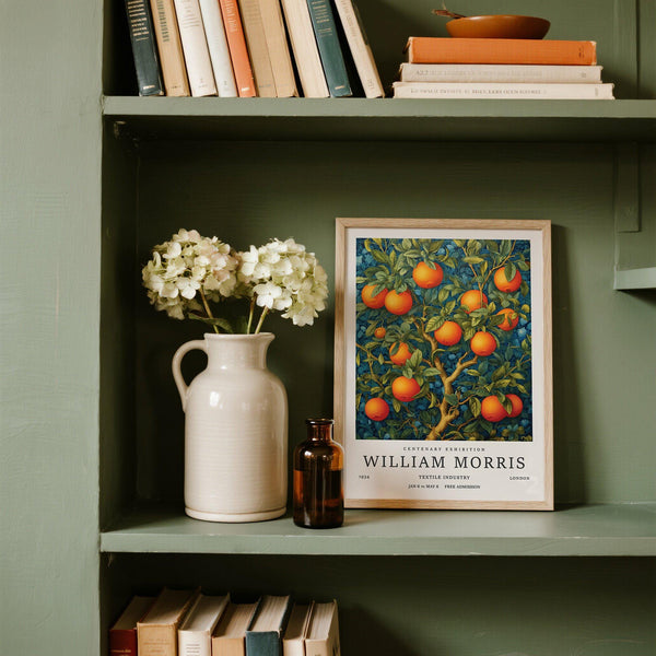 Orange Tree Wall Art perfect for traditional or farmhouse kitchen decor.