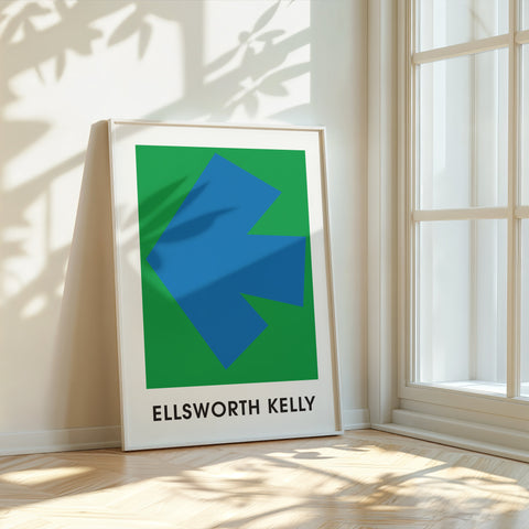 blue-green-arrow-ellsworth-kelly-poster-front-view