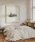 Contemporary art print Statue of Liberty square New York City travel poster