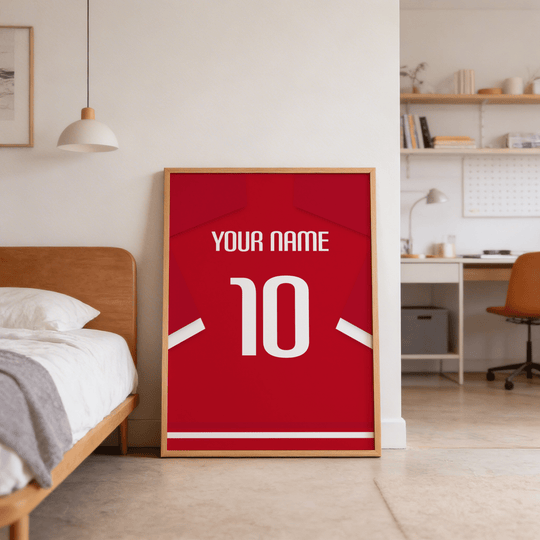 Switzerland Football Shirt Poster