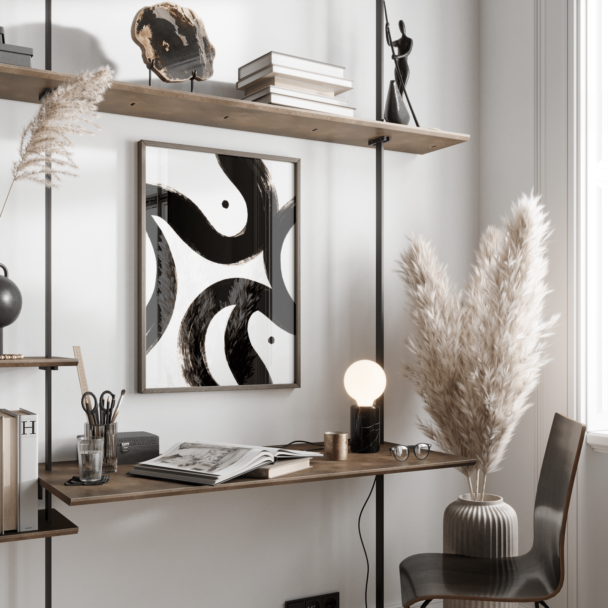 Minimal Brush Poster