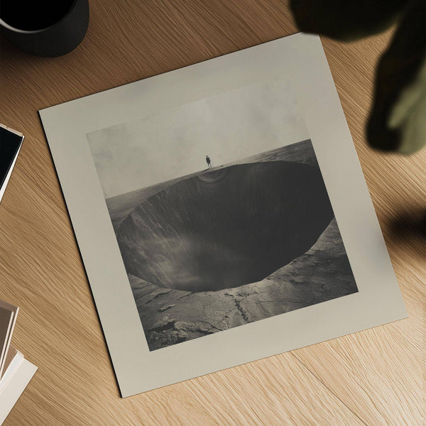 Surrealist wall art perfect for modern interior decor