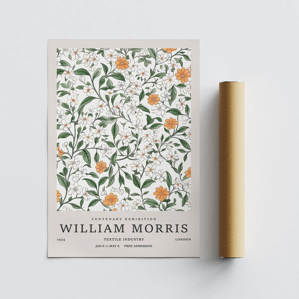 Light floral vintage prints flowers perfect for calm and classic home decor.