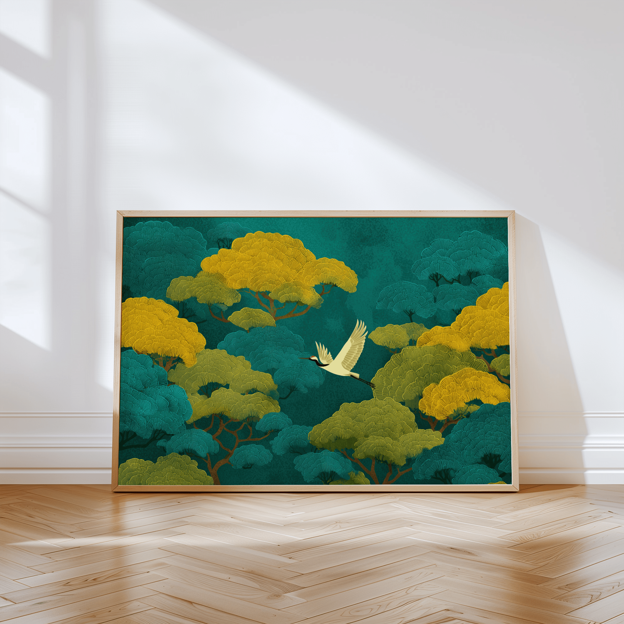 Japanese Forest Scene