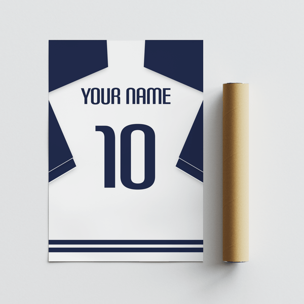 Minimal black lettering on smooth matte stock with wide margins