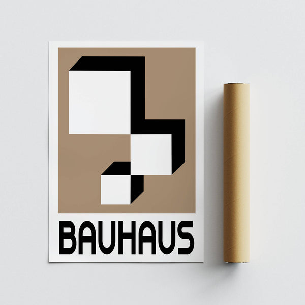 Decorative geometric wall hanging with structured abstract forms