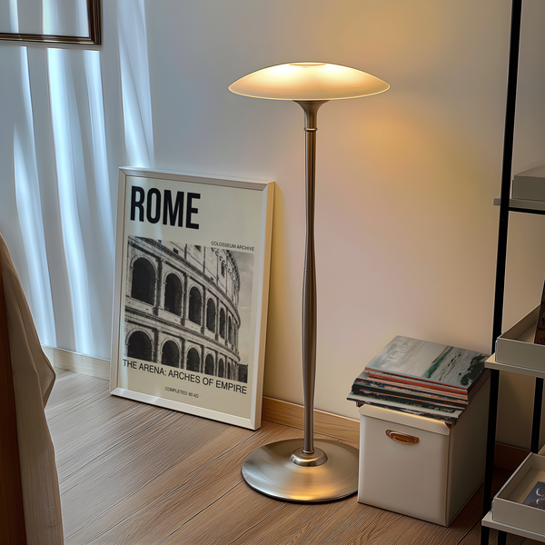 Minimal travel poster with Colosseum photograph, 'Colosseum Archive' text, and wide white margins